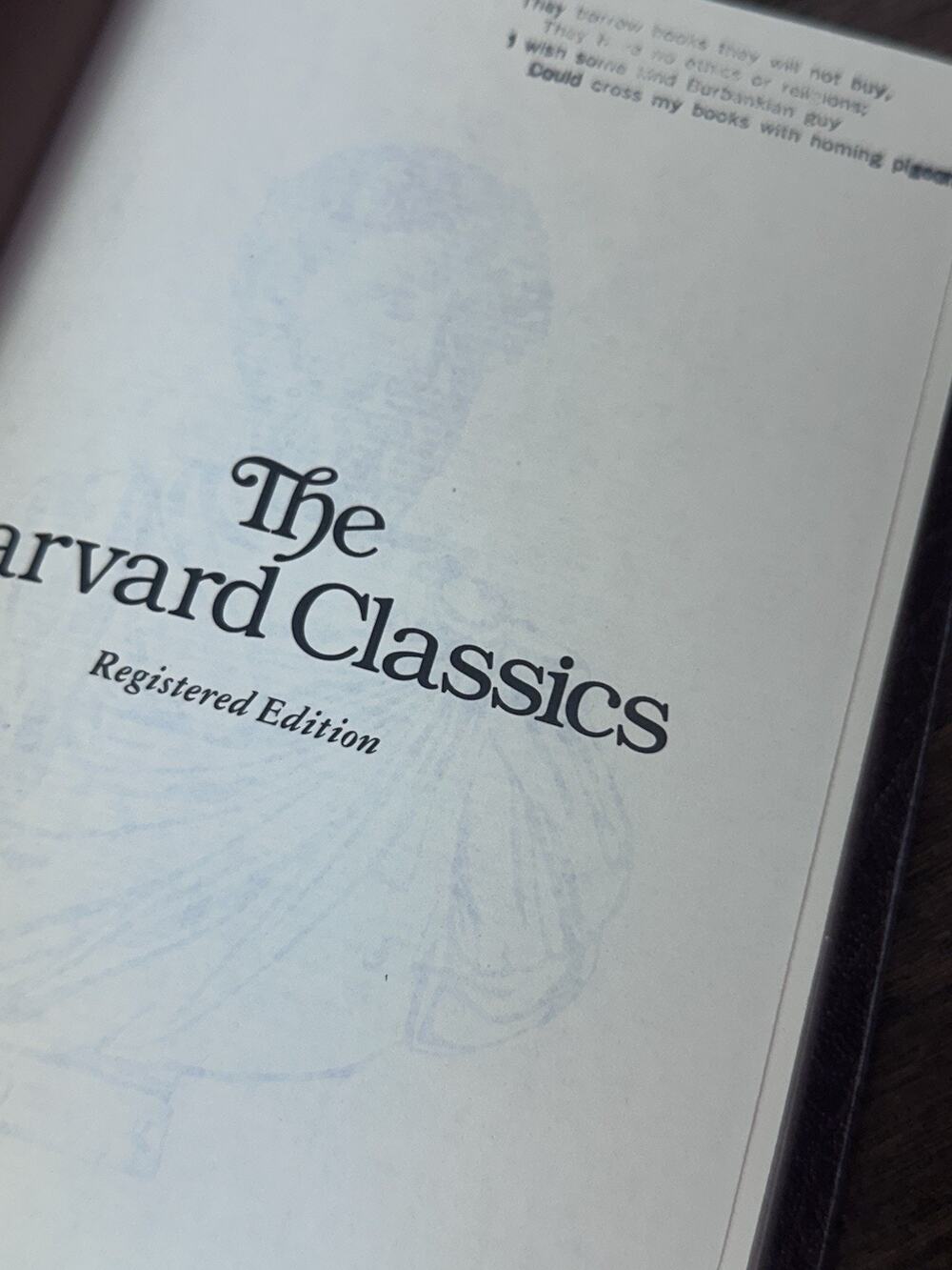 The Harvard Classics PLATO Epictetus Marcus Collector's Edition Faux Leather